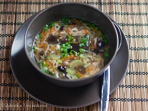 Polévka z penízovek smrkových