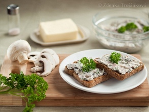 Žampionová pomazánka